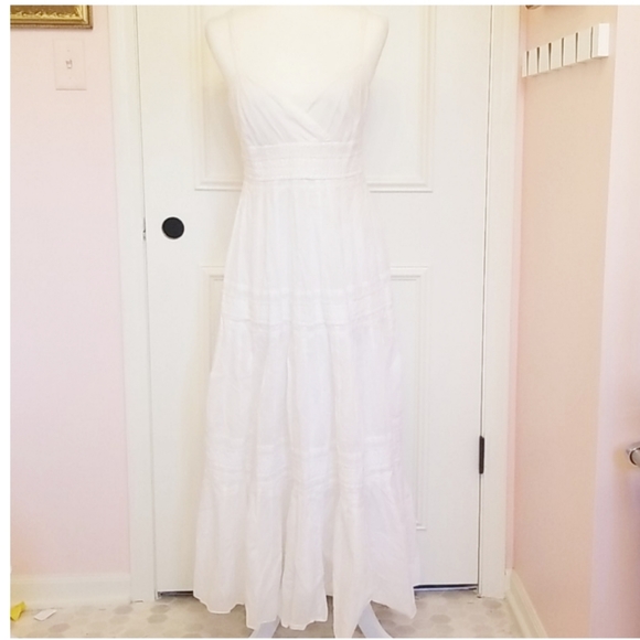 Lauren Ralph Lauren Dresses & Skirts - RALPH LAUREN white pleated maxi dress was 1